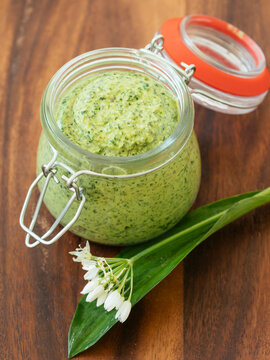 Wild garlic pesto