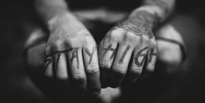 stay high knuckle tattoo