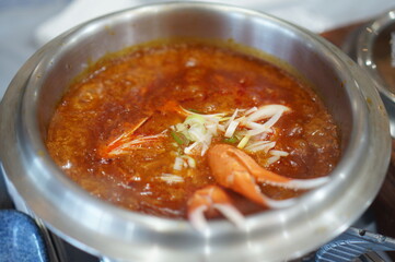 대게가 들어가 있는 게짜박이