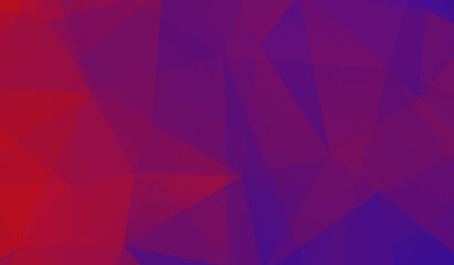 Abstract purple red gradient triangle background. 3D triangles. modern wallpaper.