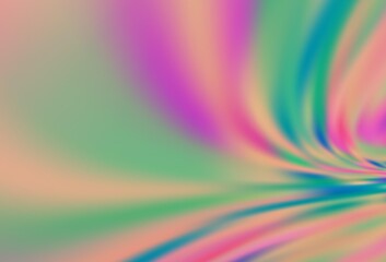 Light Orange vector colorful blur background.