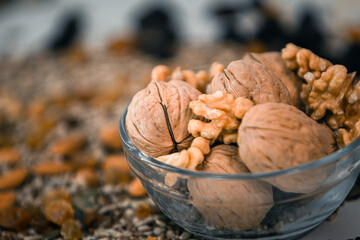 Semillas frutos secos