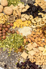 Semillas, frutos secos