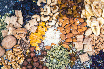 Semillas, frutos secos