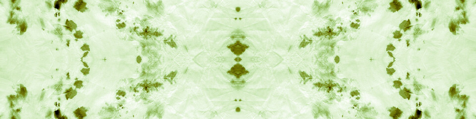 Green Seamless Tie and Dye Texture. Aquarelle 