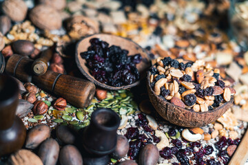 Semillas, frutos secos