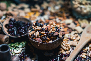 Semillas, frutos secos