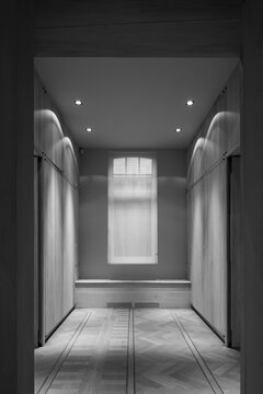 Hallway in renovated hous