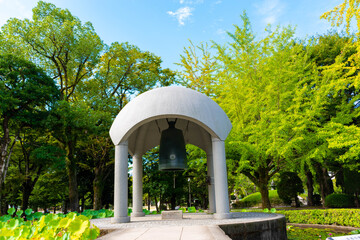The atomic bomb Dome in Hiroshima