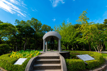 The atomic bomb Dome in Hiroshima