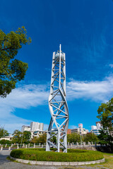 The atomic bomb Dome in Hiroshima