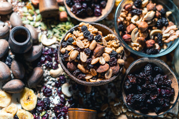 Semillas, frutos secos