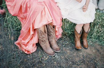 Country wedding style