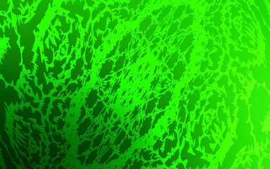 Light Green vector doodle blurred template. Creative illustration in blurred style with doodles made by child. The completely new template can be used for your brand book.