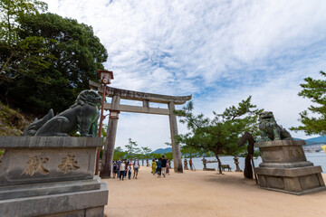 Itsukushima shrine in Miyajima Hirosimma