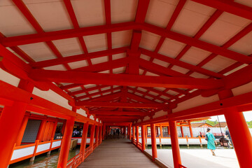 Itsukushima shrine in Miyajima Hirosimma