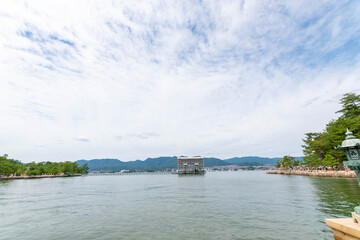 Itsukushima shrine in Miyajima Hirosimma