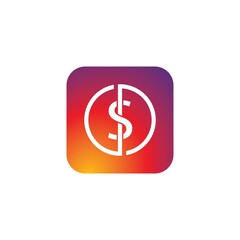 Money logo template