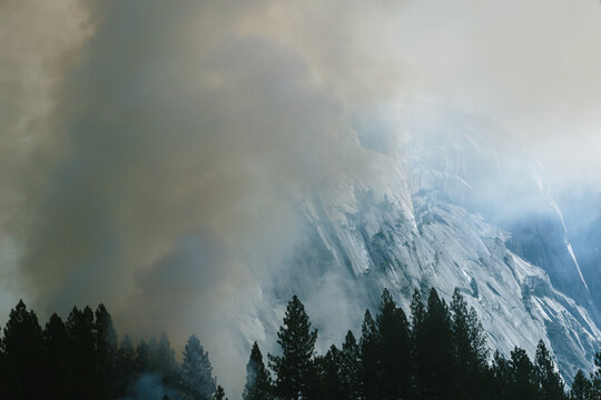 Yosemite National Park Wildfire