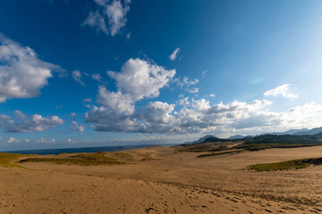 Fototapeta premium Tottori prefecture beautiful tottori Dune