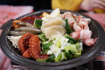 여수에서 유명한 삼합