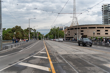 Melbourne city's centre is the modern Federation Square development, with plazas, bars, and restaurants by the Yarra River.