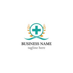 Fototapeta na wymiar Health medical logo template