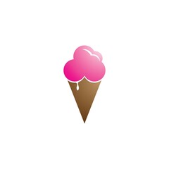Ice cream icon vector