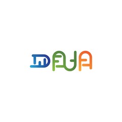 DNA health logo template
