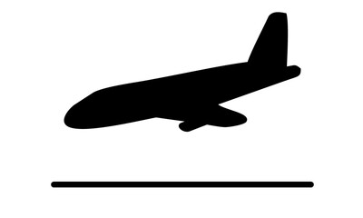 landing airplane