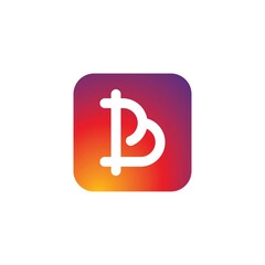 B Letter logo business