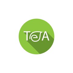 Tea logo template