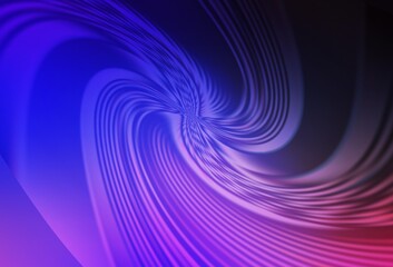 Fototapeta premium Dark Pink, Blue vector blurred shine abstract background.