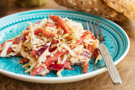 Spice yet sweet coleslaw