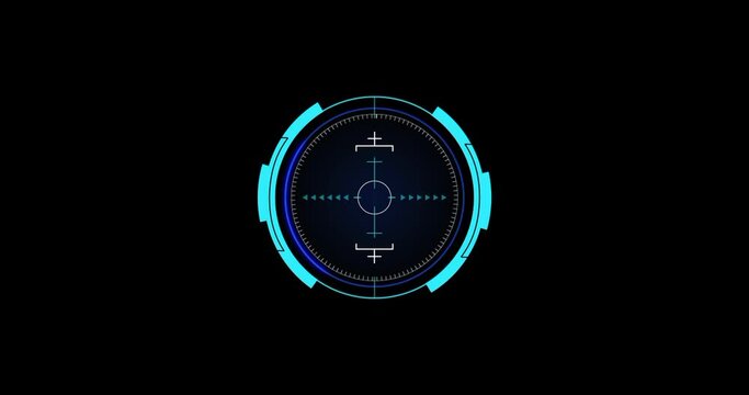 Short blue videos, such as head-to-head lights and themed targets, are perfect for digital video materials and for shooting or video games