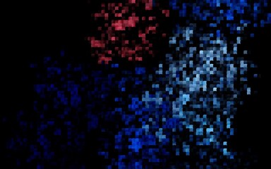 Dark BLUE vector backdrop with rectangles, squares. Illustration with set of colorful rectangles. Pattern for busines ad, booklets, leaflets