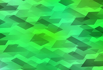 Light Green, Yellow vector layout with lines, rectangles.