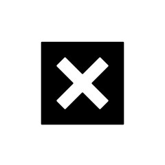 Cancel,Stop Icon Design Vector Template Illustration