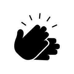 Applause icon Design Vector Template Illustration