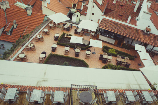 Outdoor cafe