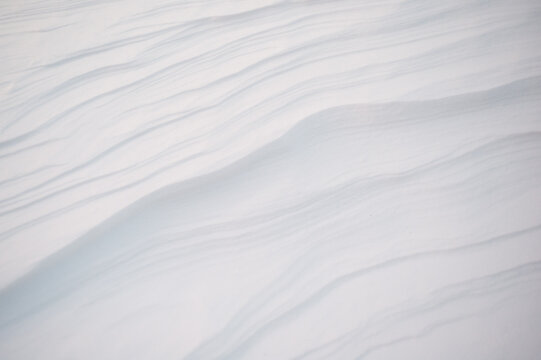 Abstracted view of snow