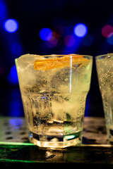 Cocktail at a night club