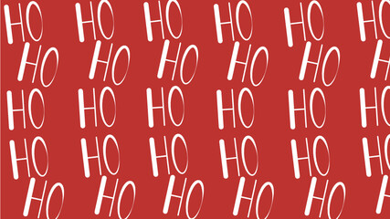 ho ho ho! christmas day red