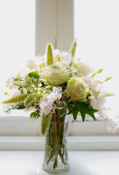 Spring time - white spring in vase