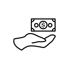 Pay Icon Design Vector Template Illustration