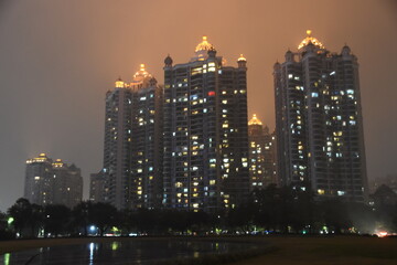Obraz premium The view of skyline in Guangzhou, China