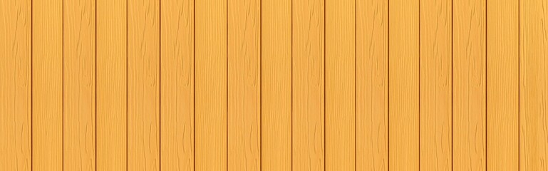 Panorama of Wood plank yellow timber texture and seamless background