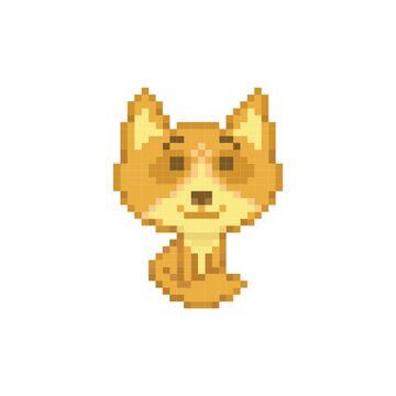 Pixel Art Fox