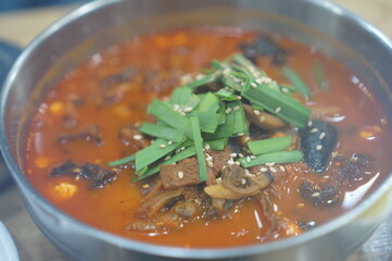 짬뽕순두부가 맛있다