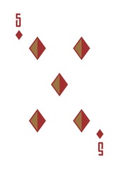 Five of diamonds